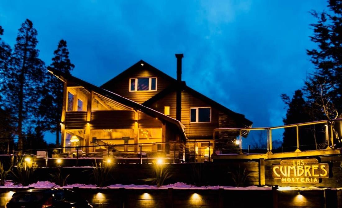 Hosteria Las Cumbres Villa La Angostura Bagian luar foto